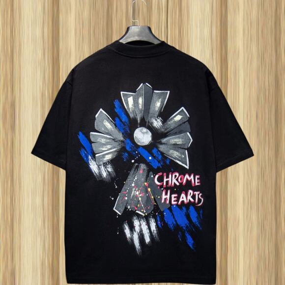 Chrome Hearts Crew Neck Short Sleeve T-Shirt - Picture 2 of 2